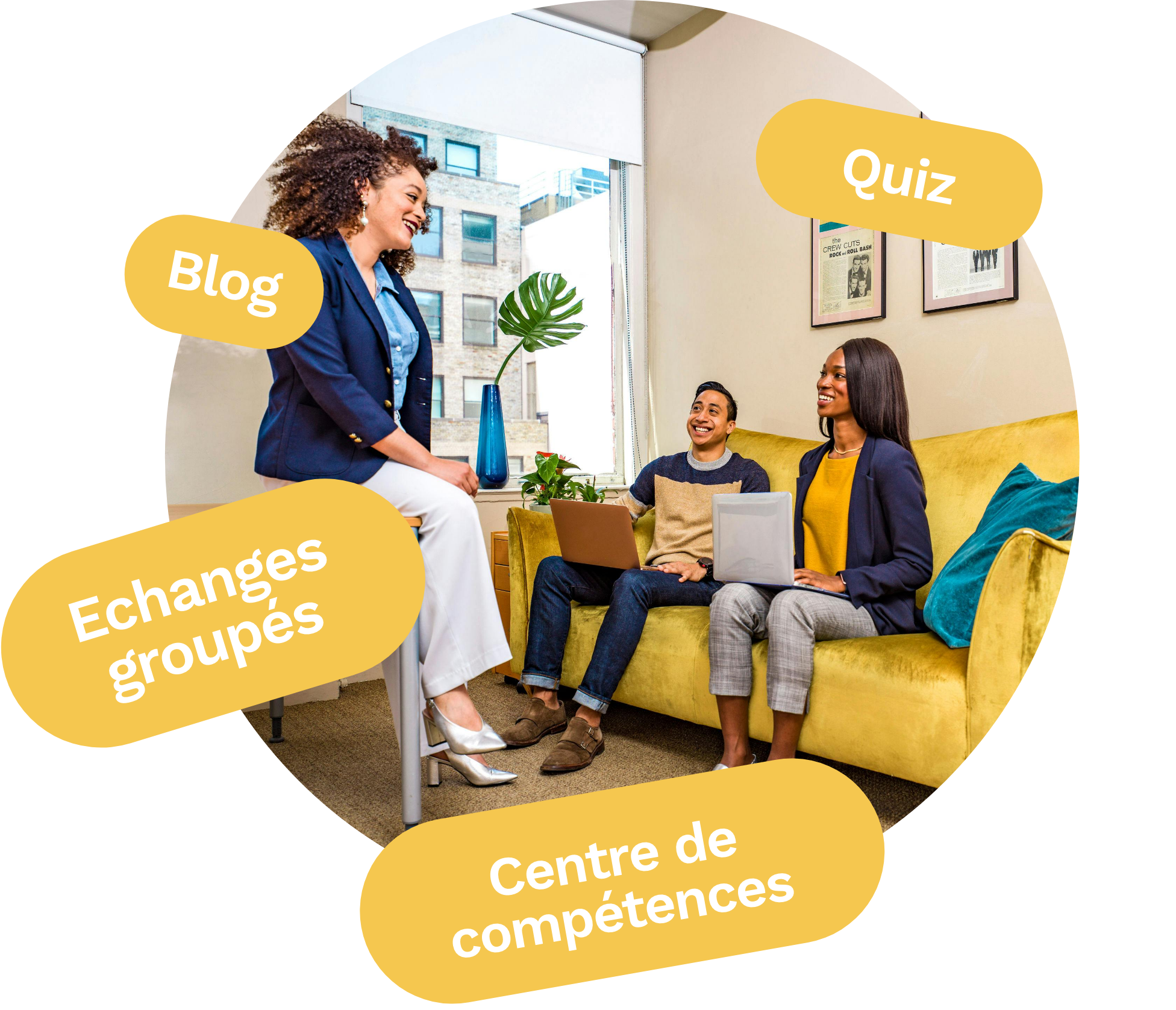 Collaboration entre partenaires et référents via la plateforme Teasio