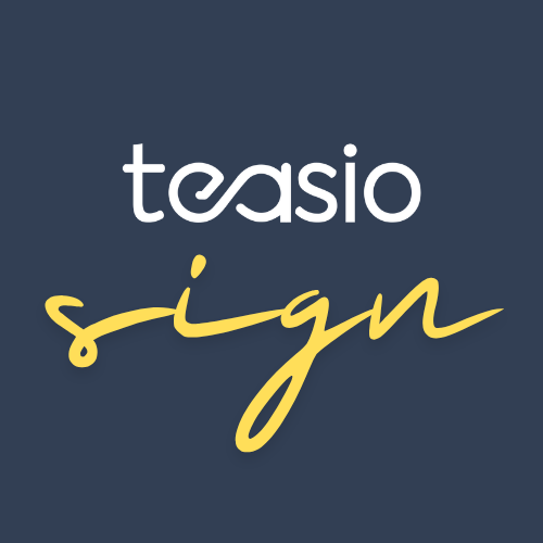 Teasio Sign, la signature électronique intégrée à Teasio