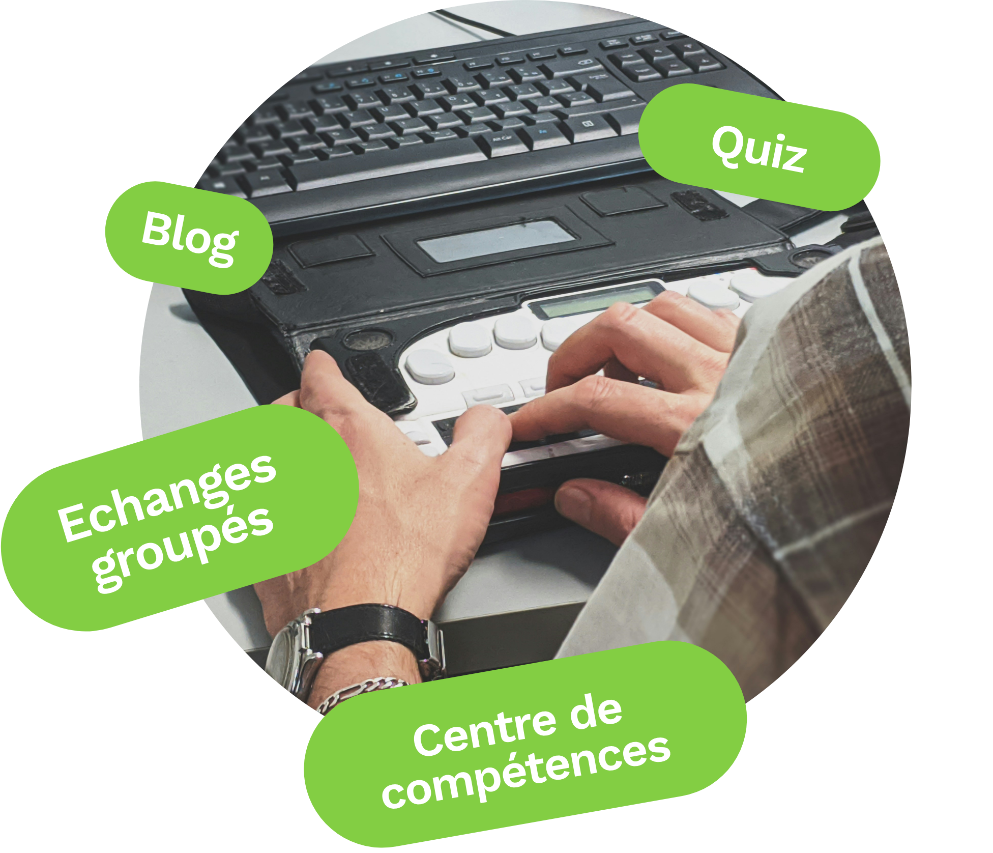 Collaboration entre intervenants et référents sur Teasio